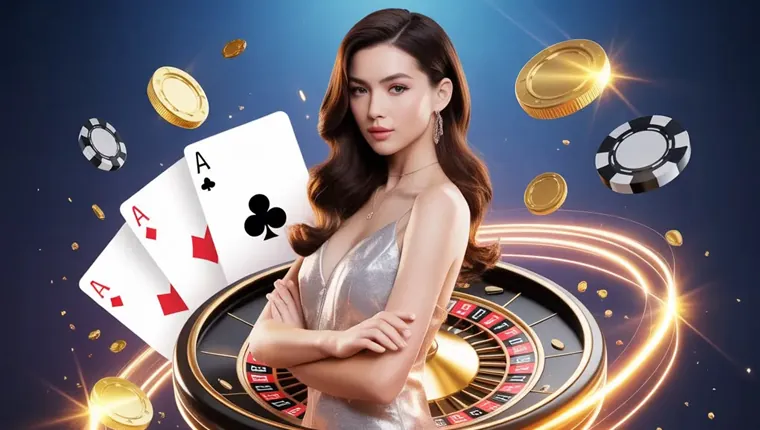 Illustration of online casino login process